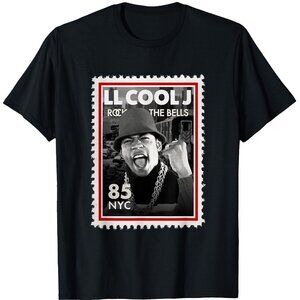 New! LL Cool J Rock the Bells Stamp T-Shirt Cross Colours